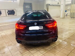 2017 BMW X6 M50d II (F16), чёрный, 4960000 рублей, вид 4