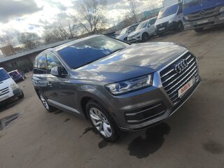 2017 Audi Q7 II (4M), серый, 3650000 рублей, вид 1