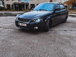2008 Lada (ВАЗ) Priora I, чёрный, 340999 рублей, вид 1