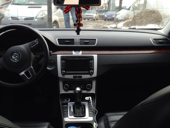 2011 Volkswagen Passat CC I, белый - вид 4