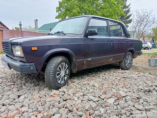 2008 Lada (ВАЗ) 2107, коричневый, 110000 рублей, вид 1