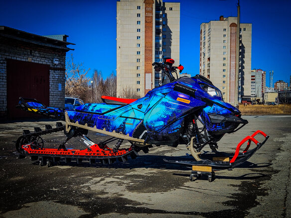 2021 BRP Ski-Doo Summit 850, синий, 1550000 рублей - вид 11