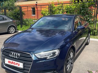 2019 Audi A3 III (8V) Рестайлинг, синий, 2750000 рублей, вид 2