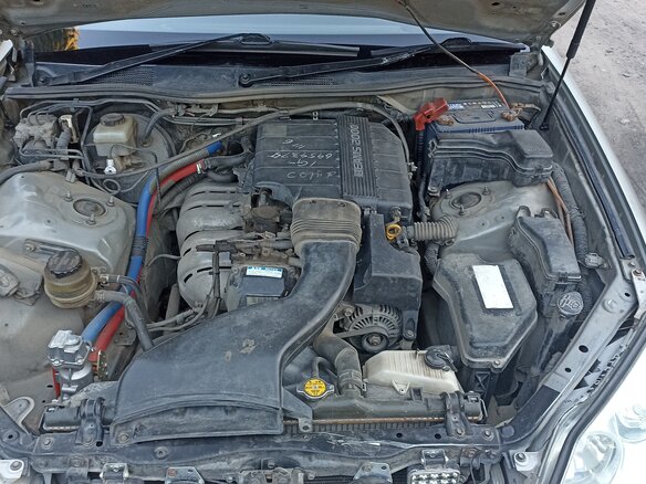2001 Toyota Mark II IX (X110), серый, 650000 рублей - вид 12