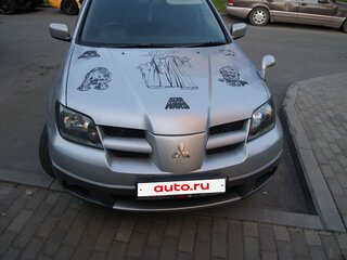 2003 Mitsubishi Airtrek I, серый, 499000 рублей, вид 2