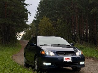 2003 Toyota Corolla IX (E120, E130), синий, 600000 рублей, вид 2