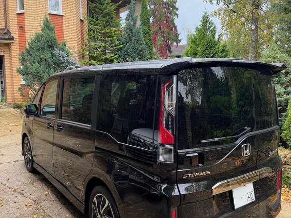 2021 Honda Stepwgn Spada V Рестайлинг, чёрный, 2100000 рублей - вид 4