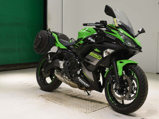 2018 Kawasaki Ninja 650, зелёный, 620000 рублей, вид 3