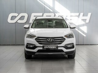 2017 Hyundai Santa Fe III Рестайлинг, белый, 2299000 рублей, вид 3