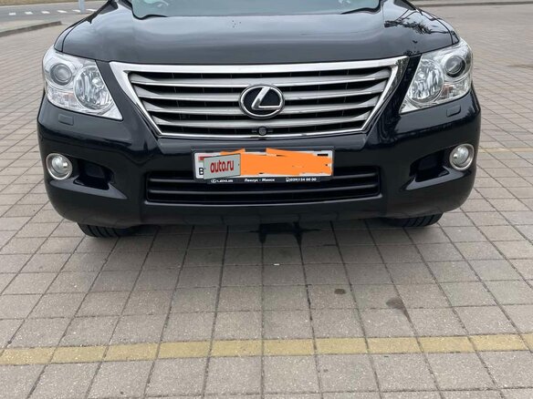 2011 Lexus LX 570 III, чёрный, 3232063 рублей