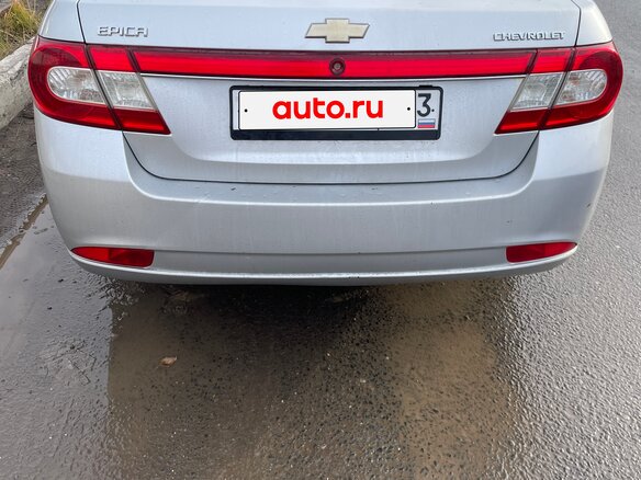 2012 Chevrolet Epica V250 Рестайлинг, серебристый, 950000 рублей - вид 3