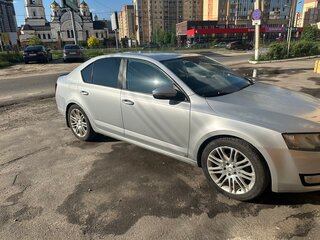 2013 Skoda Octavia III (A7), серебристый, 1250000 рублей, вид 3