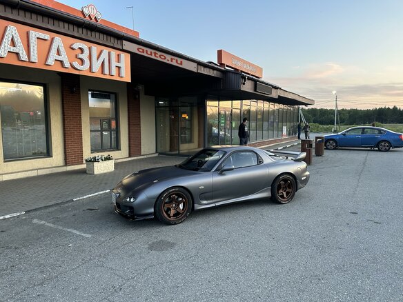 1995 Mazda RX-7 III (FD), серый - вид 4