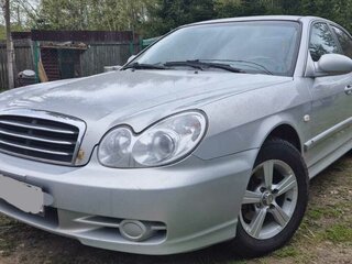2009 Hyundai Sonata ТагАЗ IV (EF) Рестайлинг, серебристый, 320000 рублей, вид 3