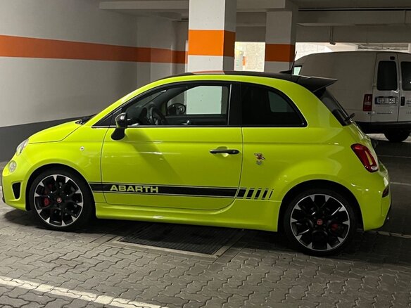 2021 Fiat 500, зелёный - вид 12