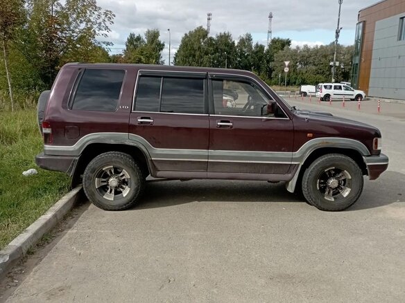 1993 Opel Monterey A, пурпурный, 600000 рублей - вид 1