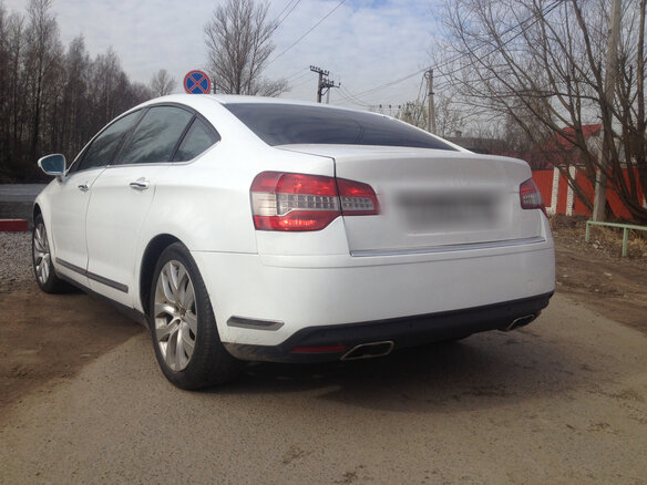 2013 Citroen C5 II, белый - вид 4