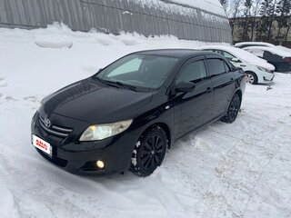 2007 Toyota Corolla AMT X (E140, E150), чёрный, 1050000 рублей, вид 1
