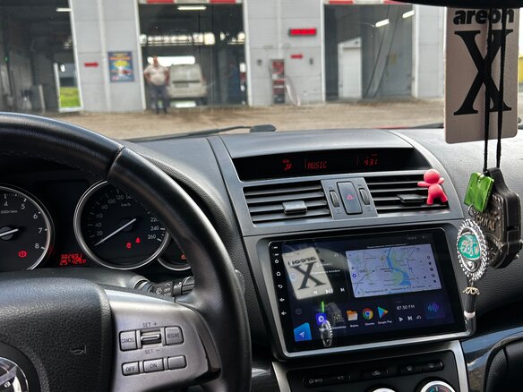 2008 Mazda 6 II (GH), красный, 520000 рублей - вид 8