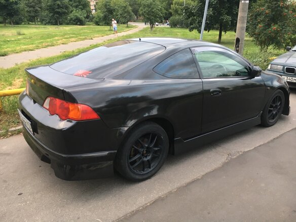 2002 Honda Integra IV, чёрный