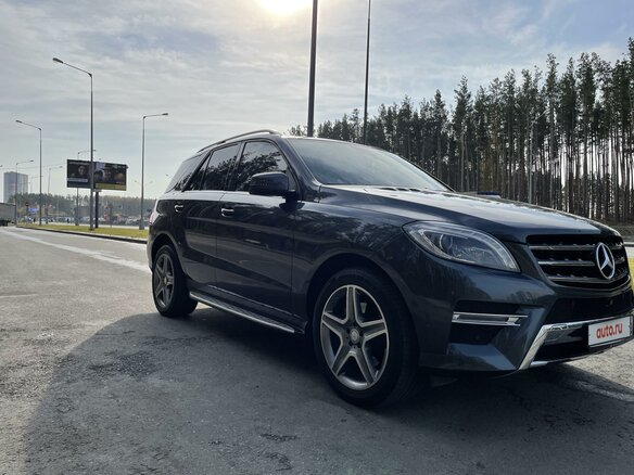 2014 Mercedes-Benz M-Класс 350 CDI III (W166), серый, 3350000 рублей - вид 1