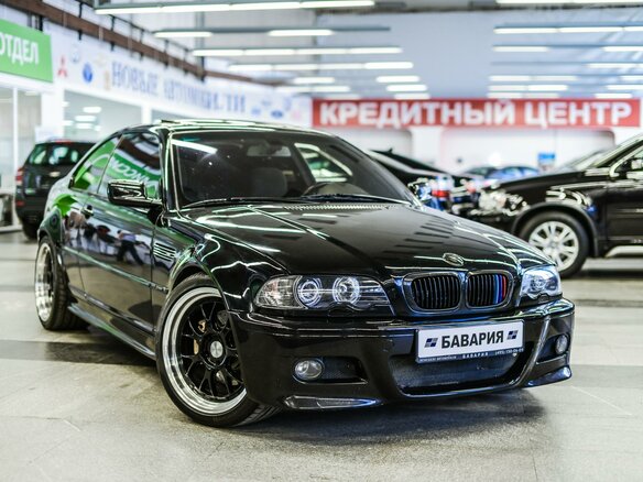 2001 BMW 3 серии, чёрный