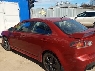 2008 Mitsubishi Lancer X, красный, 680000 рублей, вид 3