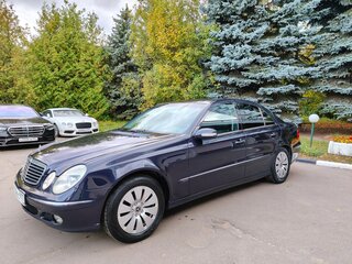 2002 Mercedes-Benz E-Класс 240 III (W211, S211), синий, 650000 рублей, вид 2