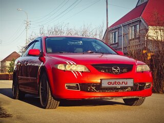 2007 Mazda 6 I (GG) Рестайлинг, красный, 650000 рублей, вид 1