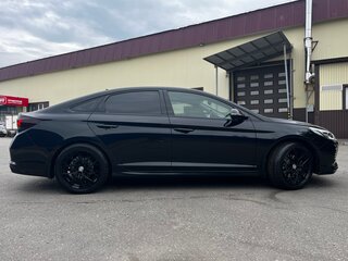 2019 Hyundai Sonata VII (LF) Рестайлинг, чёрный, 1900000 рублей, вид 2