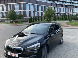2019 BMW 2 серии Active Tourer 225xe F45 Рестайлинг, чёрный, 2115000 рублей, вид 2