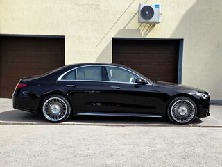 2021 Mercedes-Benz S-Класс 450 4MATIC VII (W223), чёрный, 13500000 рублей, вид 4