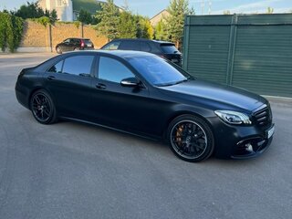2019 Mercedes-Benz S-Класс AMG 63 AMG Long III (W222, C217) Рестайлинг, чёрный, 9500000 рублей, вид 5