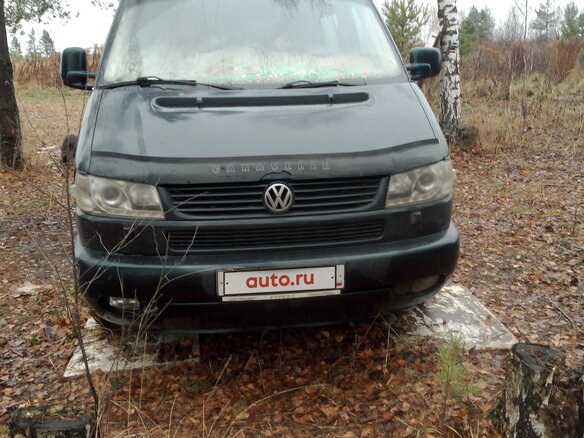 2002 Volkswagen Multivan T4, зелёный, 1200000 рублей - вид 24