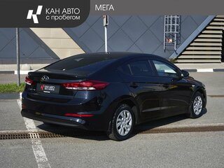 2016 Hyundai Elantra VI (AD), чёрный, 1187000 рублей, вид 2
