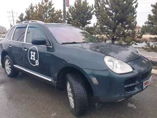 2003 Porsche Cayenne I (955), зелёный, 1000000 рублей, вид 1