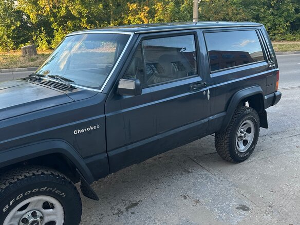 1989 Jeep Cherokee II (XJ), синий, 495000 рублей - вид 2