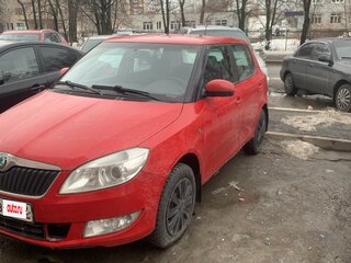 2012 Skoda Fabia II Рестайлинг, красный, 505000 рублей, вид 3