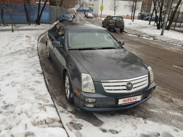 2007 Cadillac STS I, серый - вид 3