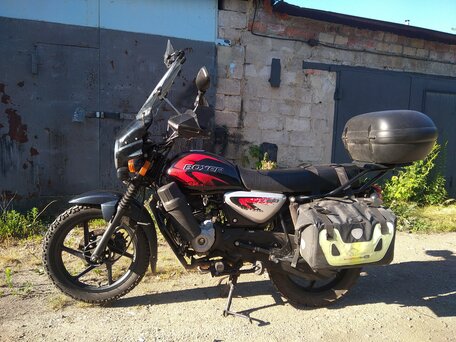 2021 Bajaj Boxer BM 150X, чёрный, 95000 рублей, вид 3