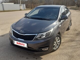 2016 Kia Rio III Рестайлинг, серый, 525000 рублей, вид 1