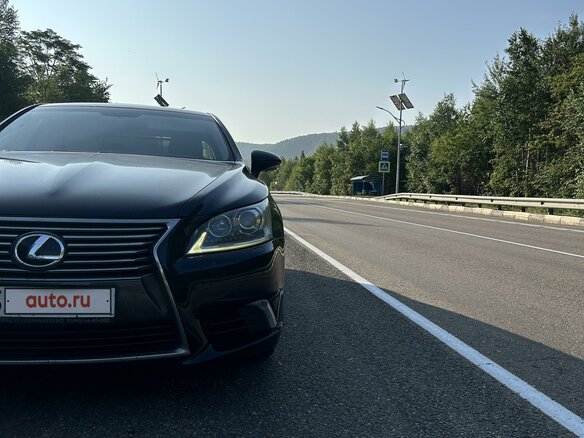 2012 Lexus LS 460 IV Рестайлинг 2, чёрный, 2700000 рублей - вид 4