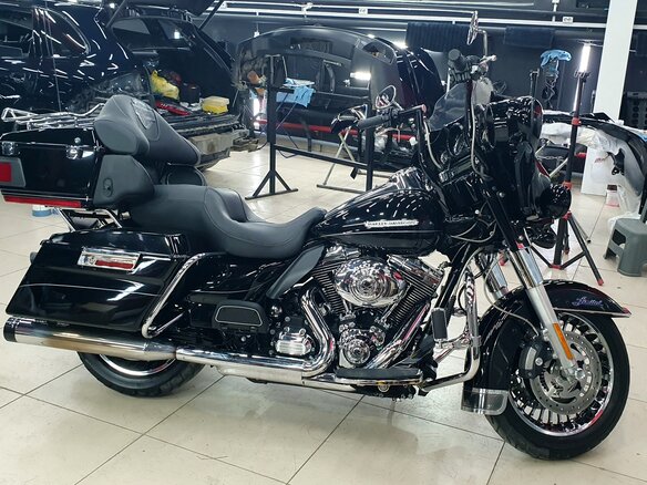2013 Harley-Davidson Electra Glide, чёрный, 1100000 рублей - вид 22