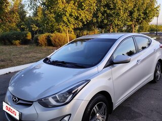 2015 Hyundai Elantra V (MD) Рестайлинг, серебристый, 950000 рублей, вид 4