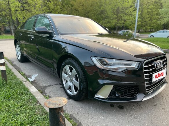 2011 Audi A6 IV (C7), чёрный - вид 4