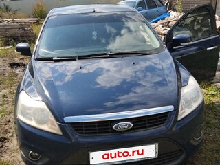 2009 Ford Focus II Рестайлинг, синий, 457000 рублей, вид 3