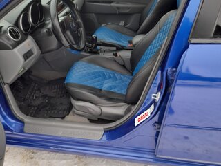 2006 Mazda 3 I (BK) Рестайлинг, синий, 670000 рублей, вид 4