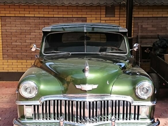 1950 DeSoto Custom II, зелёный - вид 5