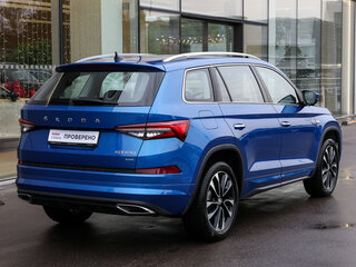2024 Skoda Kodiaq I Рестайлинг, синий, 4898000 рублей, вид 5
