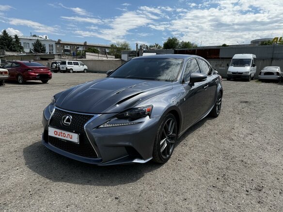 2016 Lexus IS 200t III Рестайлинг, серый, 3050000 рублей - вид 1